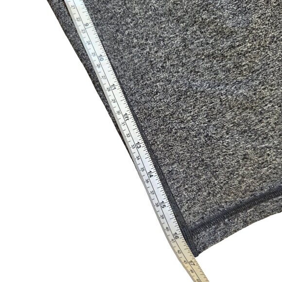 Victoria's Secret VS Sport Cropped Leggings Womens L Gray Athleisure Workout - Picture 8 of 10